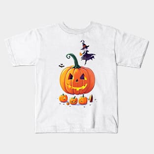 The Pupkin of Halloween Kids T-Shirt